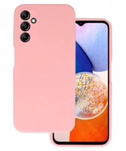 Alternative view of Husa Samsung A14 4G a145 A14 5G a146 Silicon Matte Roz