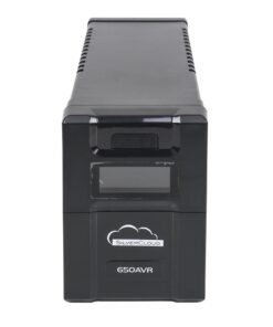 Alternative view of UPS SilverCloud SafePC 650AVR putere 360W ecran LCD software monitorizare PC