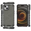 Husa iPhone 12 Pro Max 6.7 Plastic HoneyComb Black - imagine 2