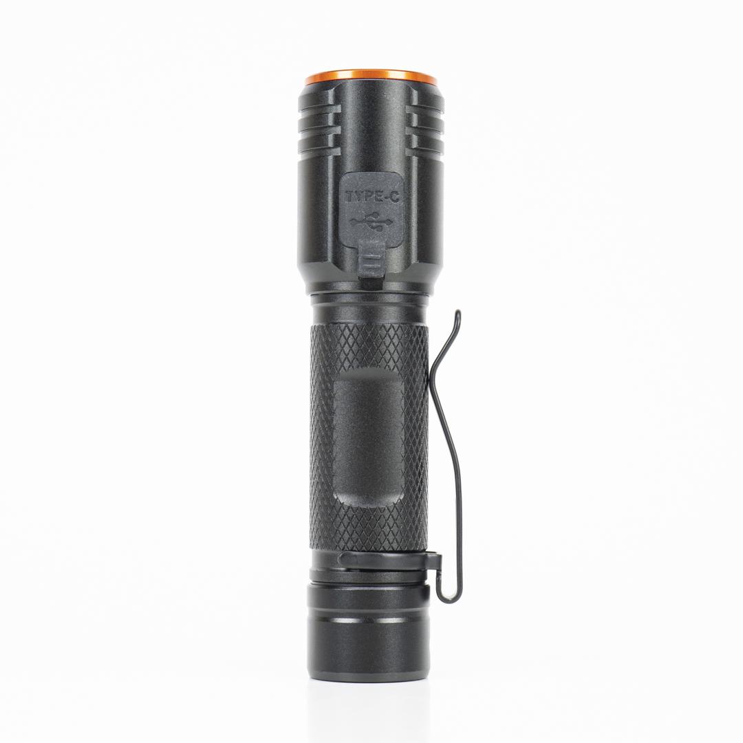 Lanterna PNI Adventure F650 LED 20W 2000lm Aluminiu IPX6 Acumulator Inclus incarcare USB Tip C - Image 4