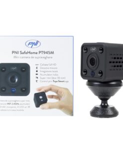 Mini camera de supraveghere PNI SafeHome PT945M 1080P WiFi control prin Tuya Smart