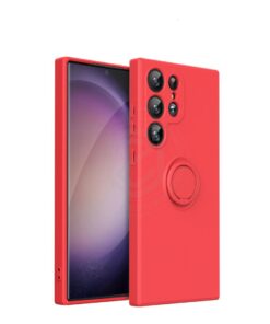 Alternative view of Husa Samsung S23 Ultra 5G s918 Silicon Inel Rosu