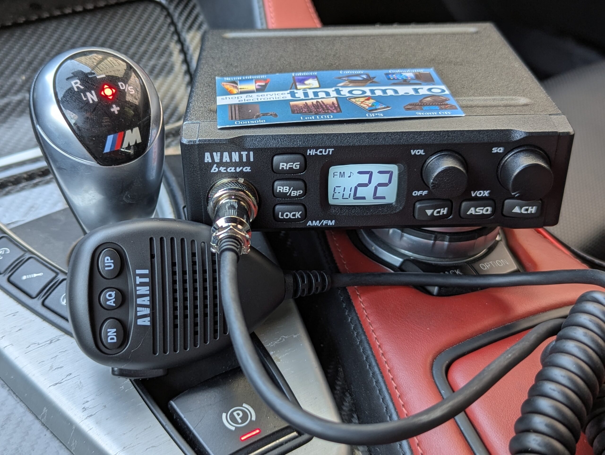 Statie Radio CB AVANTI Brava 15 Autosquelch 12V 24V * Editie noua 2026 *