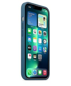 Alternative view of Husa iPhone 13 Pro 6.1 Silicon Liquid Pacific Green