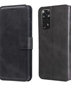 Husa Wallet Case Black Redmi Note 11 11S