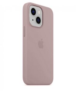 Alternative view of Husa iPhone 13 6.1 Silicon Liquid Pink Sand