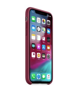 Alternative view of Husa iPhone 15 Pro Max 6.7 Silicon Liquid Dark Rose