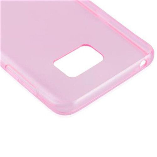 Husa Telefon Silicon Samsung Note 5 n920 clear pink ultra thin - imagine 4