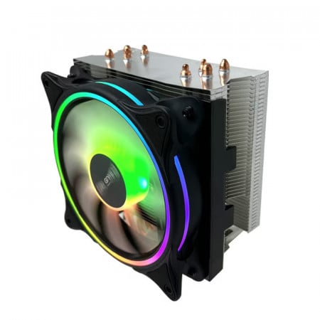 Cooler CPU Pro Gaming HyperCold T400 ARGB Amd Intel Am5 Am4 Am4+ LGA 1200 1700 - imagine 2