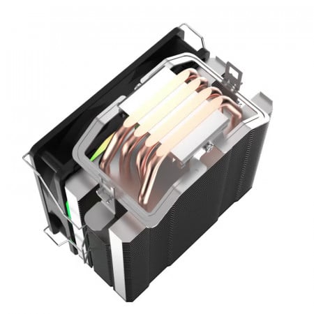 Cooler CPU Pro Gaming HyperCold T400 ARGB Amd Intel Am5 Am4 Am4+ LGA 1200 1700 - imagine 5