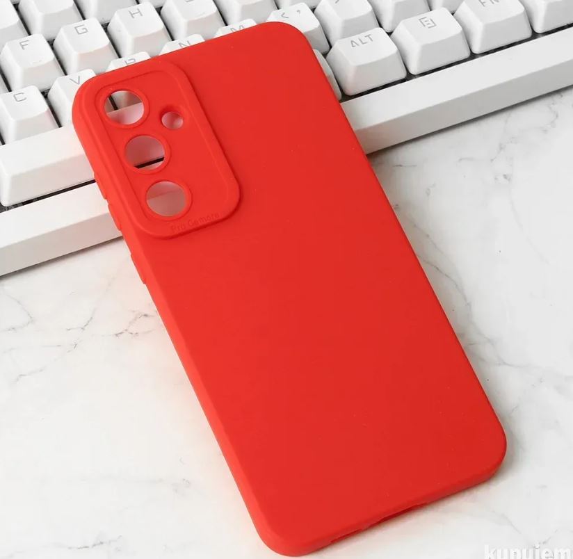 Husa Samsung A55 5G a556 Silicon Matte Rosu - Image 3
