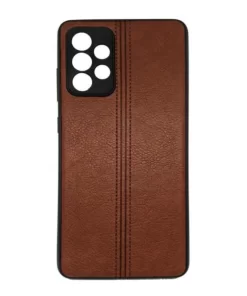 Husa Samsung A13 5G a136 A04s a047 Silicon Brown Leather