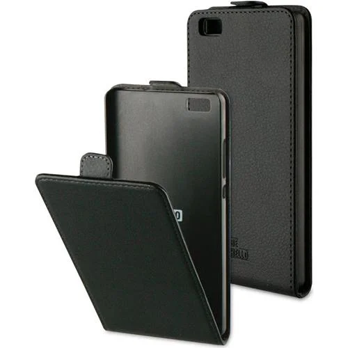 Husa Telefon Vertical book Huawei Ascend y550 black BeHello - Image 3