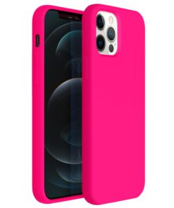 Husa Silicon iPhone 12 iPhone 12 Pro Roz