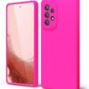 Husa Samsung A53 5G a536 Silicon Roz Inchis - imagine 2