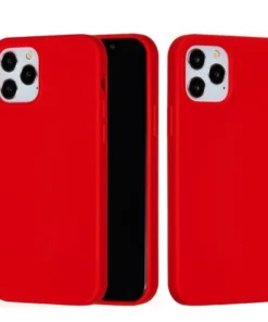 Alternative view of Husa Silicon iPhone 11 Pro Max Rosu