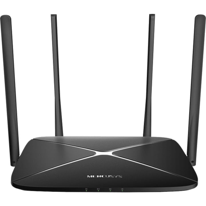 Router wireless MERCUSYS AC12G AC1200 Gigabit Dual-Band Negru
