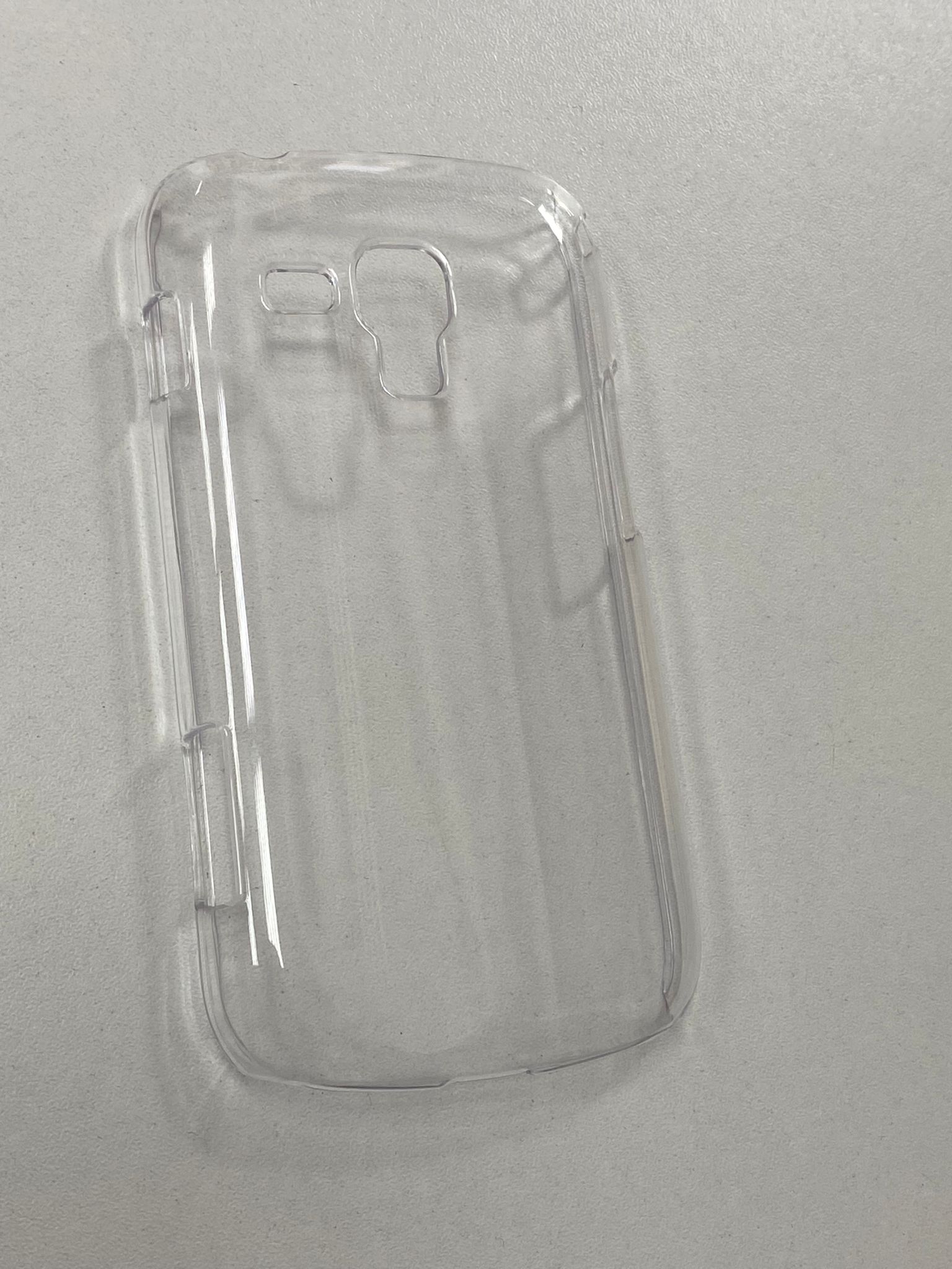 Husa telefon Plastic Samsung Trend s7560 clear oxo
