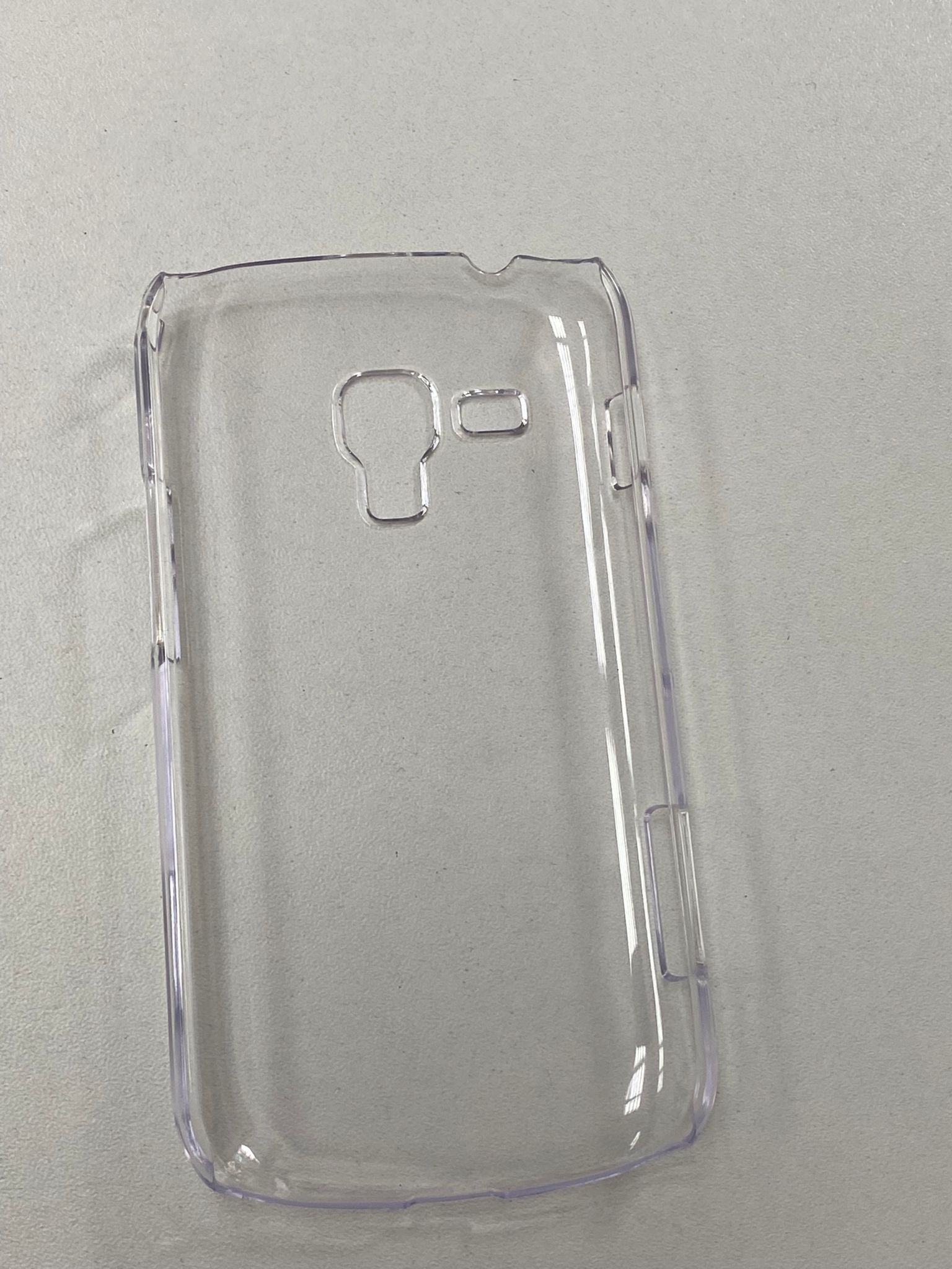 Husa telefon Plastic Samsung Trend s7560 clear oxo - Image 2