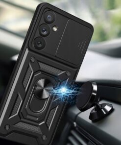 Alternative view of Husa Samsung A35 a356 5G Antishock Inel Negru