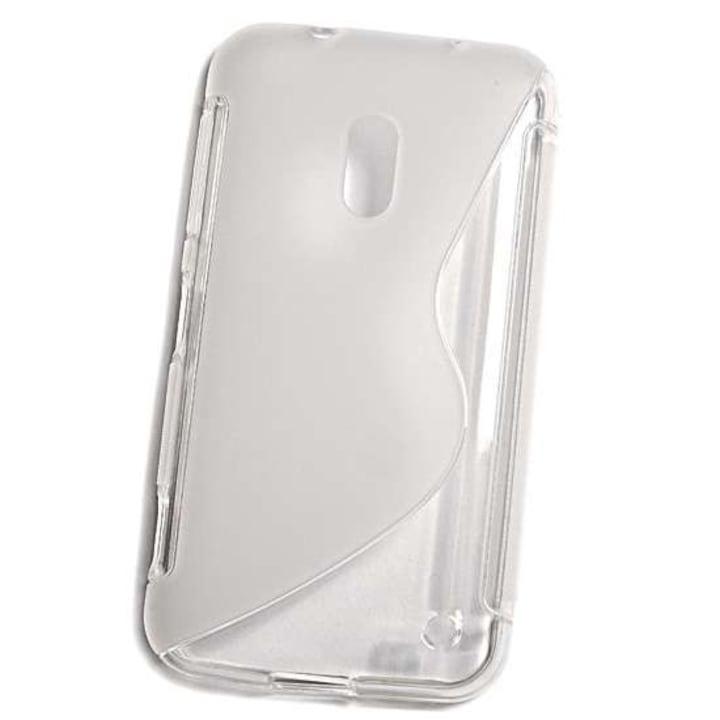 Husa Telefon Silicon NOKIA Lumia 620 white s-line