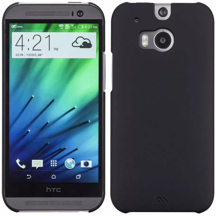 Husa Telefon Silicon HTC One M8 black Mercury