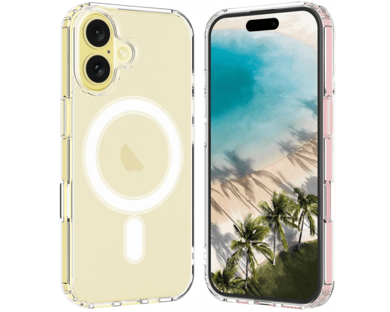 Husa Acryl MagSafe iPhone 16 Plus 6.7 Clear