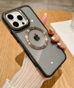 Husa iPhone 16 6.1 Magsafe Auriu