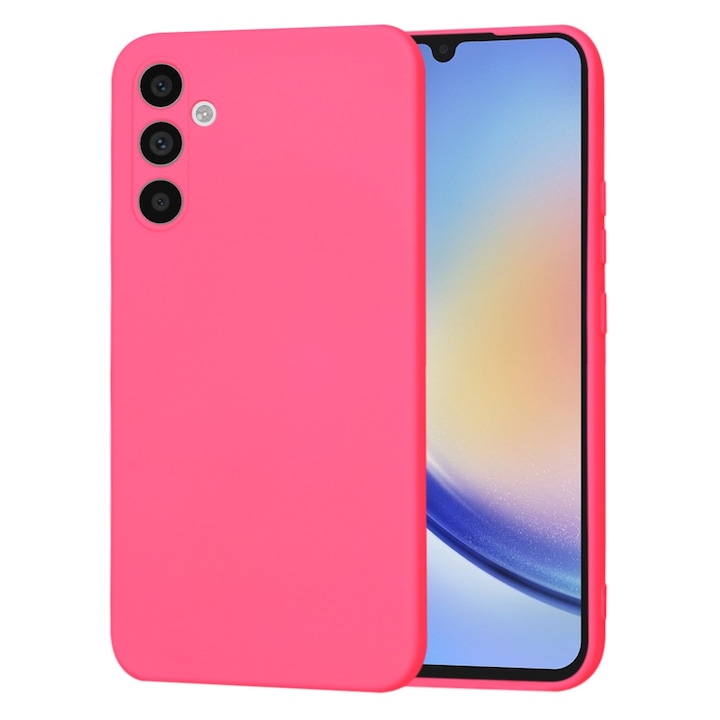Husa Samsung A34 a346 Silicon Roz Deschis