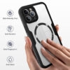 Husa iPhone 16 Plus Magsafe 360 Techsuit Roz - imagine 3