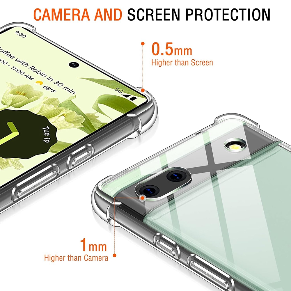 Husa Google Pixel 6a Techsuit Antishock Transparenta - Image 2