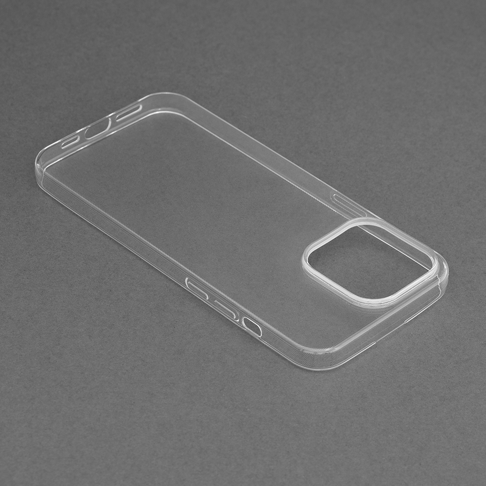 Husa iPhone 15 Pro Max 6.7 Silicon Techsuit Transparenta - imagine 2