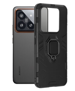 Alternative view of Husa Xiaomi 14 Pro Antishock InelTechsuit Negru