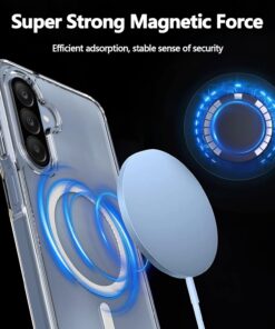 Alternative view of Husa Samsung A26 5G a266 Silicon Acryl Magsafe Transparenta