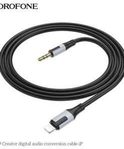 Alternative view of Cablu Jack 3.5mm la Lightning Borofone bl19 1metru