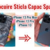 Inlocuire Capac Spart iPhone 13 13Pro 13 Pro Max Spart 13mini Sticla Spate - imagine 2