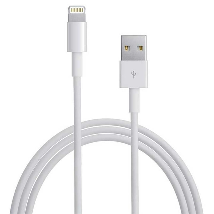 Cablu iPhone USB la Lightning 1m OEM iPad iPod - Image 2
