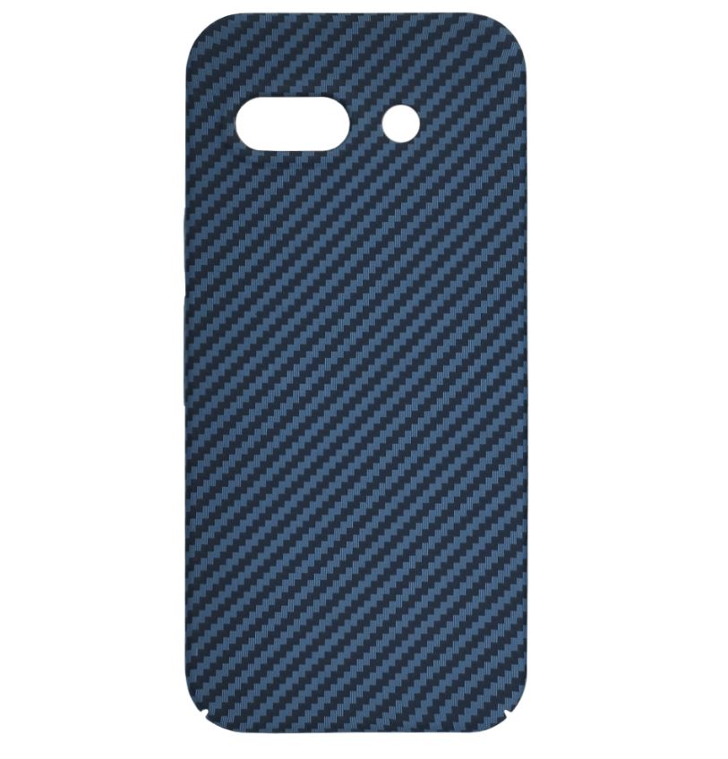 Husa Google Pixel 9a Plastic Techsuit Carbon Albastru - imagine 5