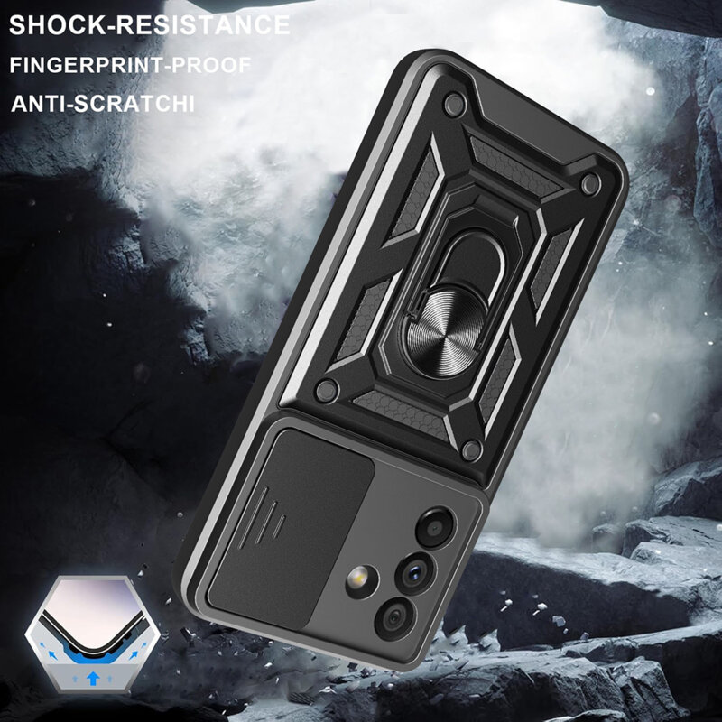 Husa Samsung A26 5G a266 Plastic Antisoc Armour Neagra - Image 2