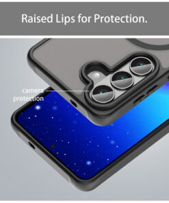 Alternative view of Husa Samsung S26 s942 Plastic Magsafe Halofrost Neagra