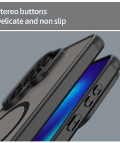 Alternative view of Husa Samsung S26 Ultra s948 Plastic Magsafe Halofrost Neagra