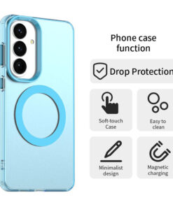 Alternative view of Husa Samsung S26 s942 Plastic Magsafe Candy Albastra