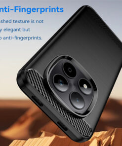 Alternative view of Husa Xiaomi Redmi Note 15 5G / Note 15 4G / Poco M8 Silicon Carbon Neagra