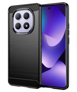 Husa Xiaomi Redmi Note 15 5G / Note 15 4G / Poco M8 Silicon Carbon Neagra