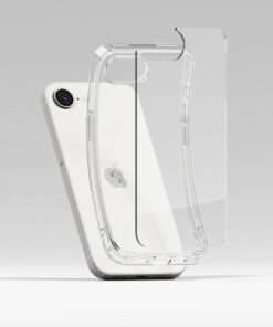 Alternative view of Husa iPhone 17e iPhone 16e Silicon Transparenta