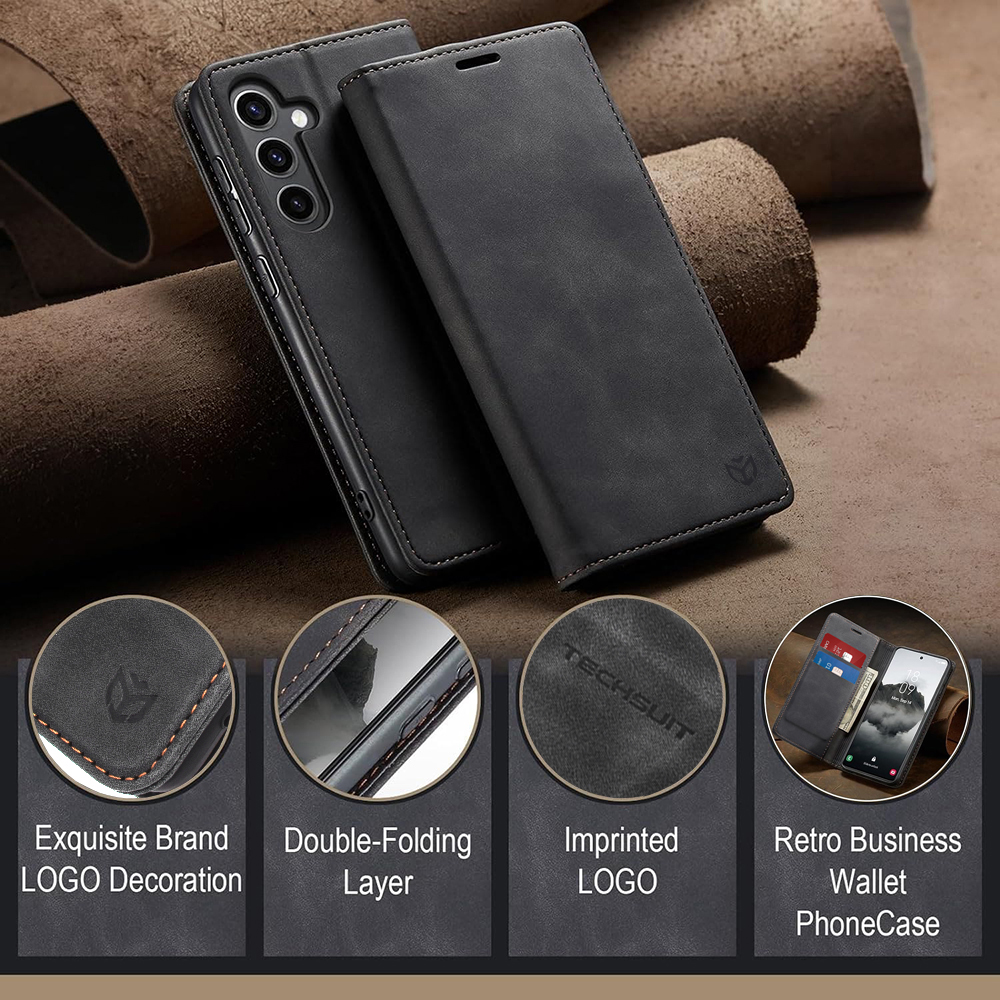 Husa Samsung S26 Ultra Flip Neagra - Image 4