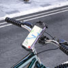 Suport Telefon Bicicleta Trotineta Scuter Motocicleta Borofone bh105 Basalt 4.7inch - 7inch - imagine 2